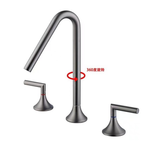 Split Basin Faucet